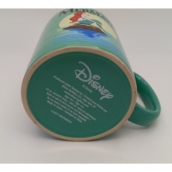 The Little Mermaid Disney 12oz Teal/Purple Mug - Picture 3 of 3